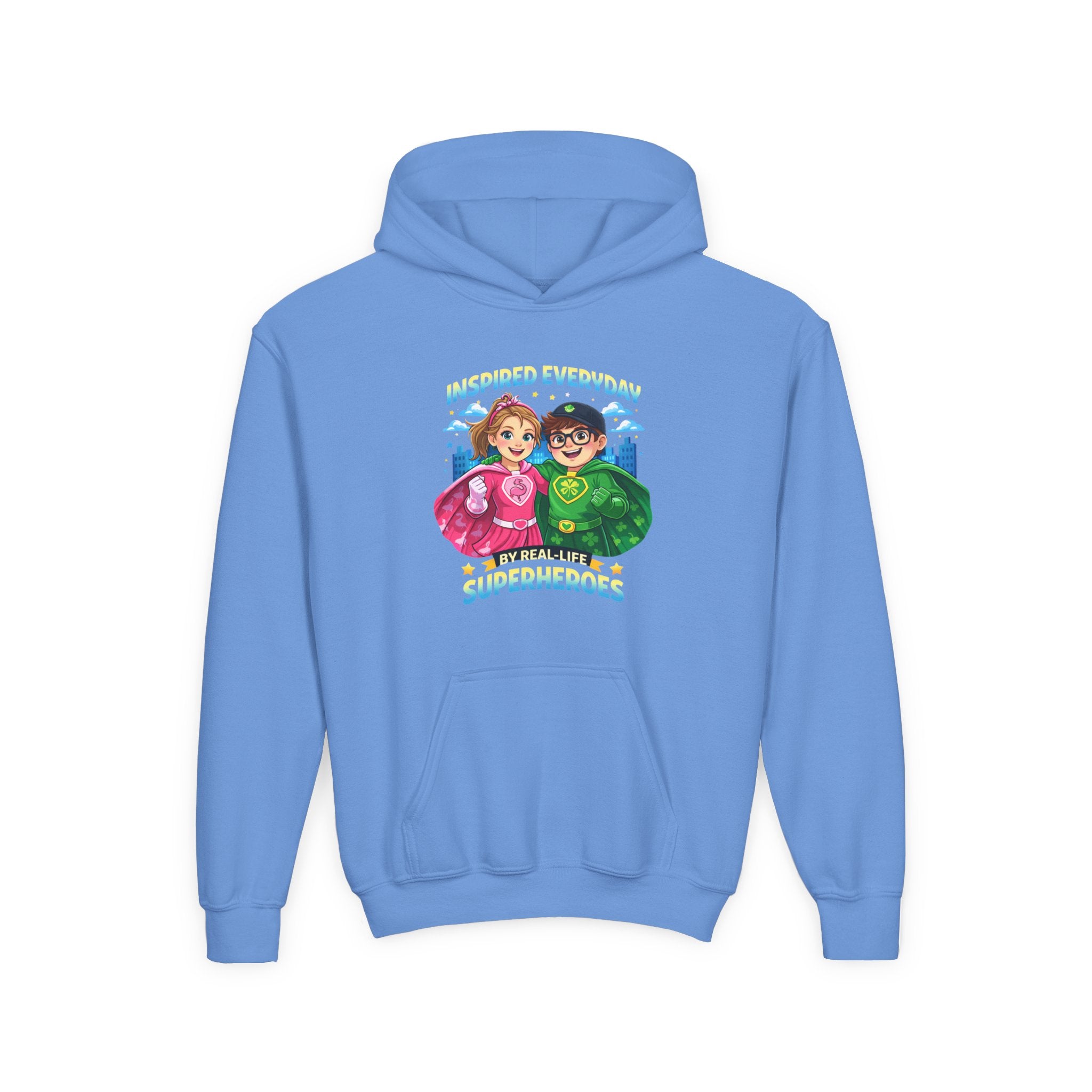 Youth Heavy Blend Hooded Sweatshirt
