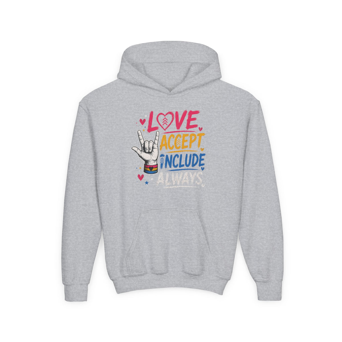 Youth Heavy Blend Hooded Sweatshirt
