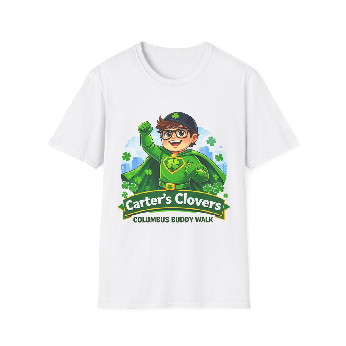 Lucky Support Tee — Buddy Walk Team Fundraiser T-Shirt