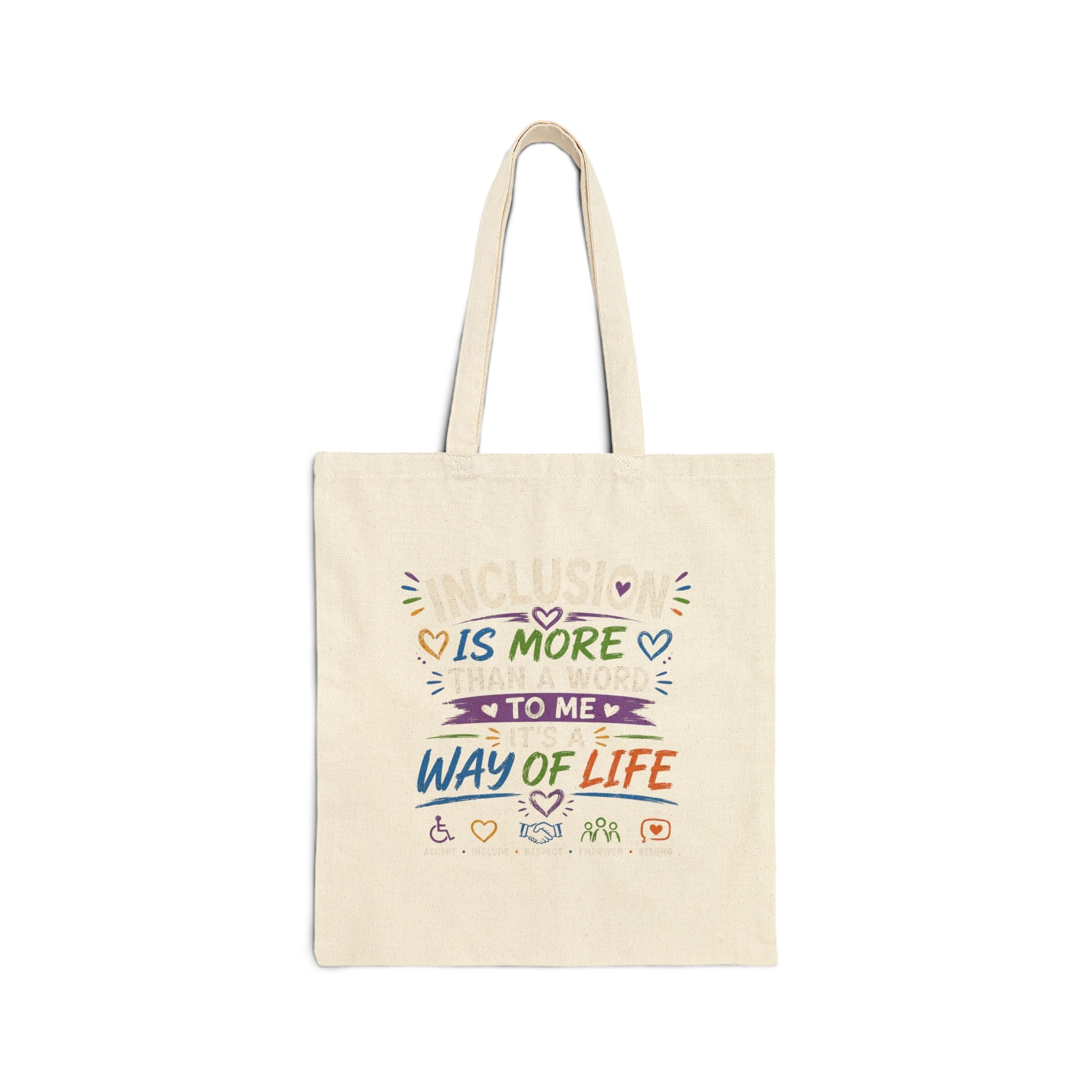 Cotton Canvas Tote Bag