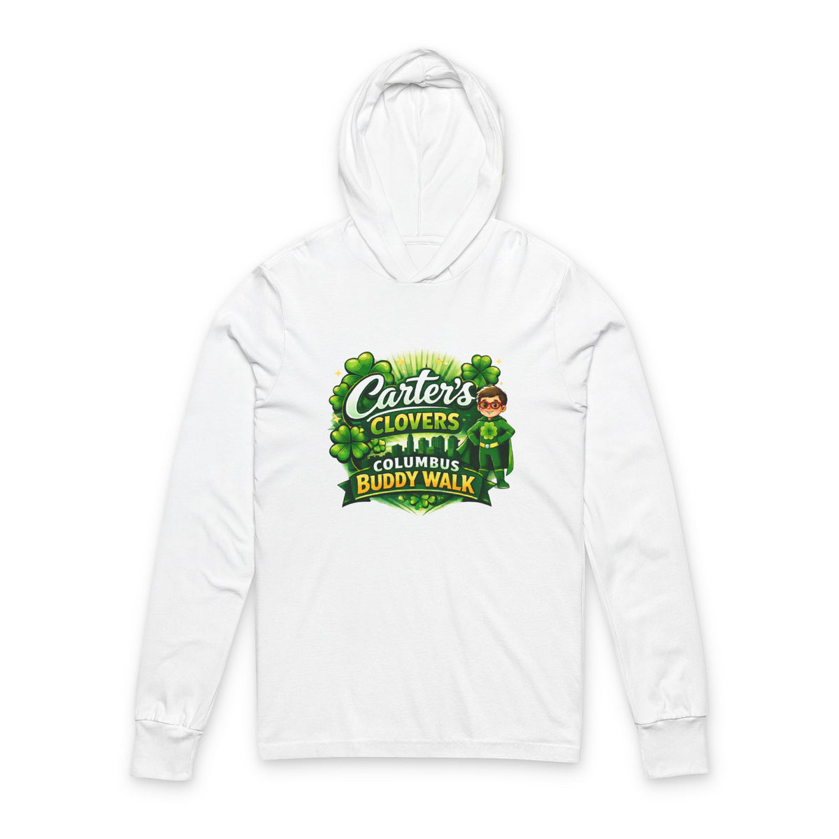 Unisex Hooded Long Sleeve Tee