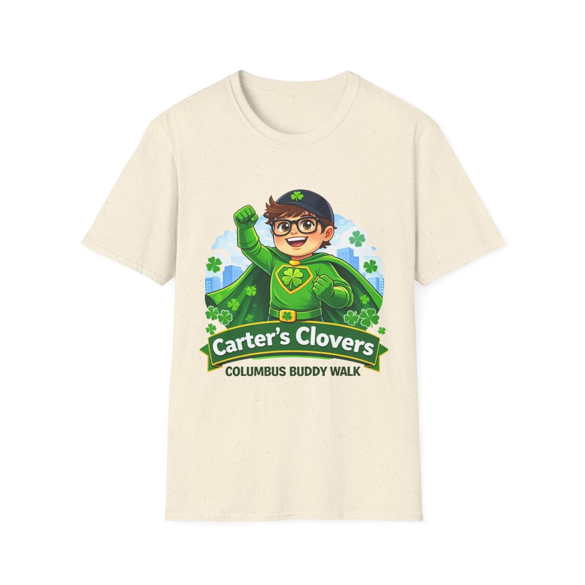 Lucky Support Tee — Buddy Walk Team Fundraiser T-Shirt