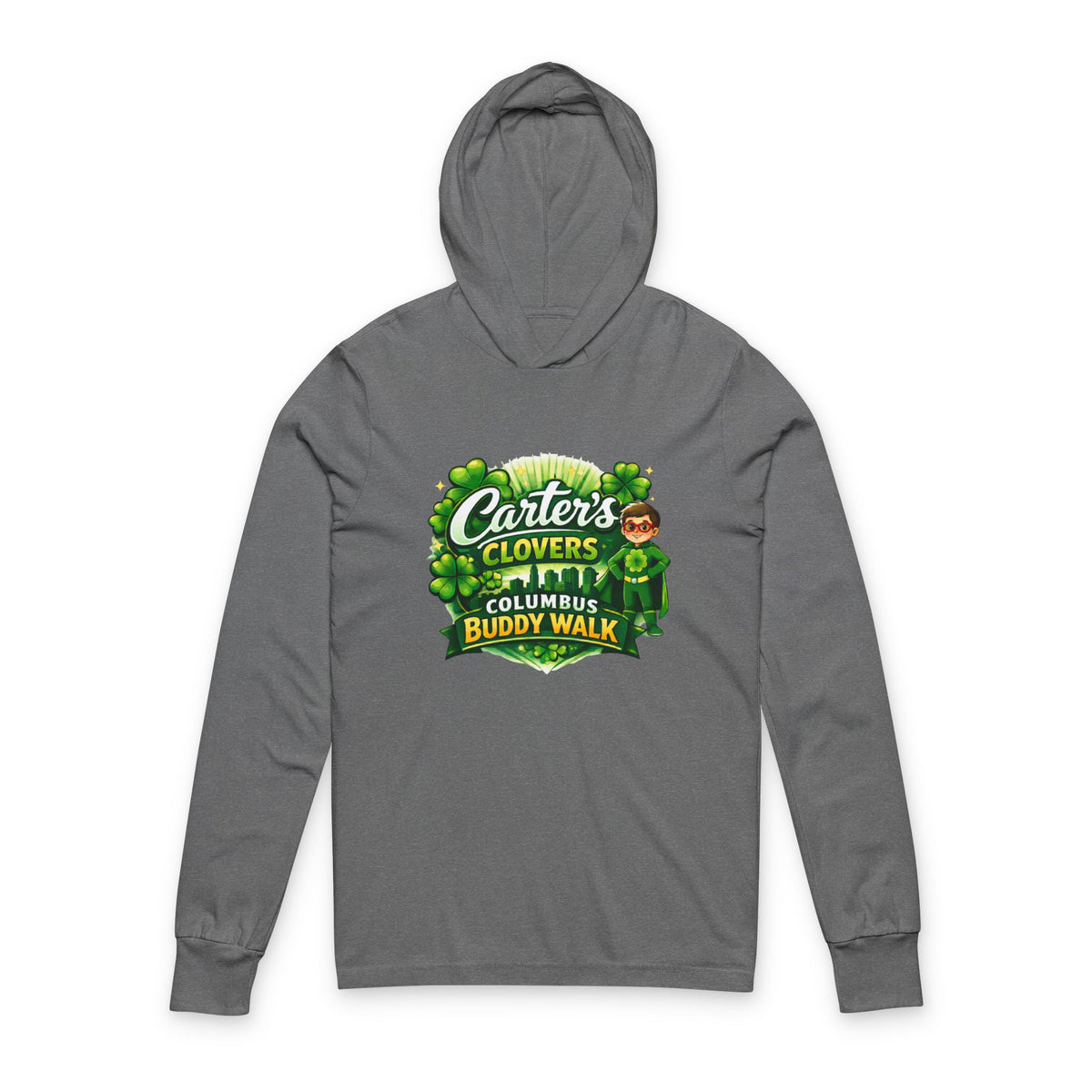 Unisex Hooded Long Sleeve Tee