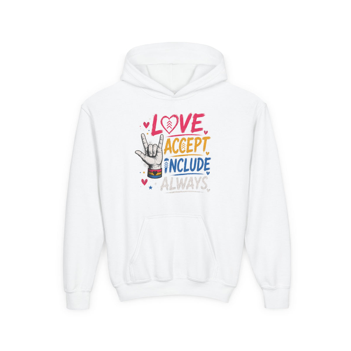 Youth Heavy Blend Hooded Sweatshirt