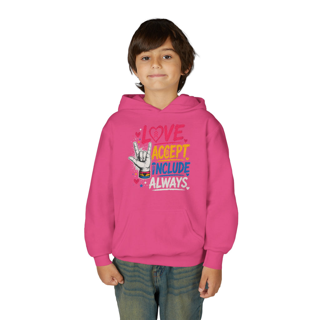 Youth Heavy Blend Hooded Sweatshirt