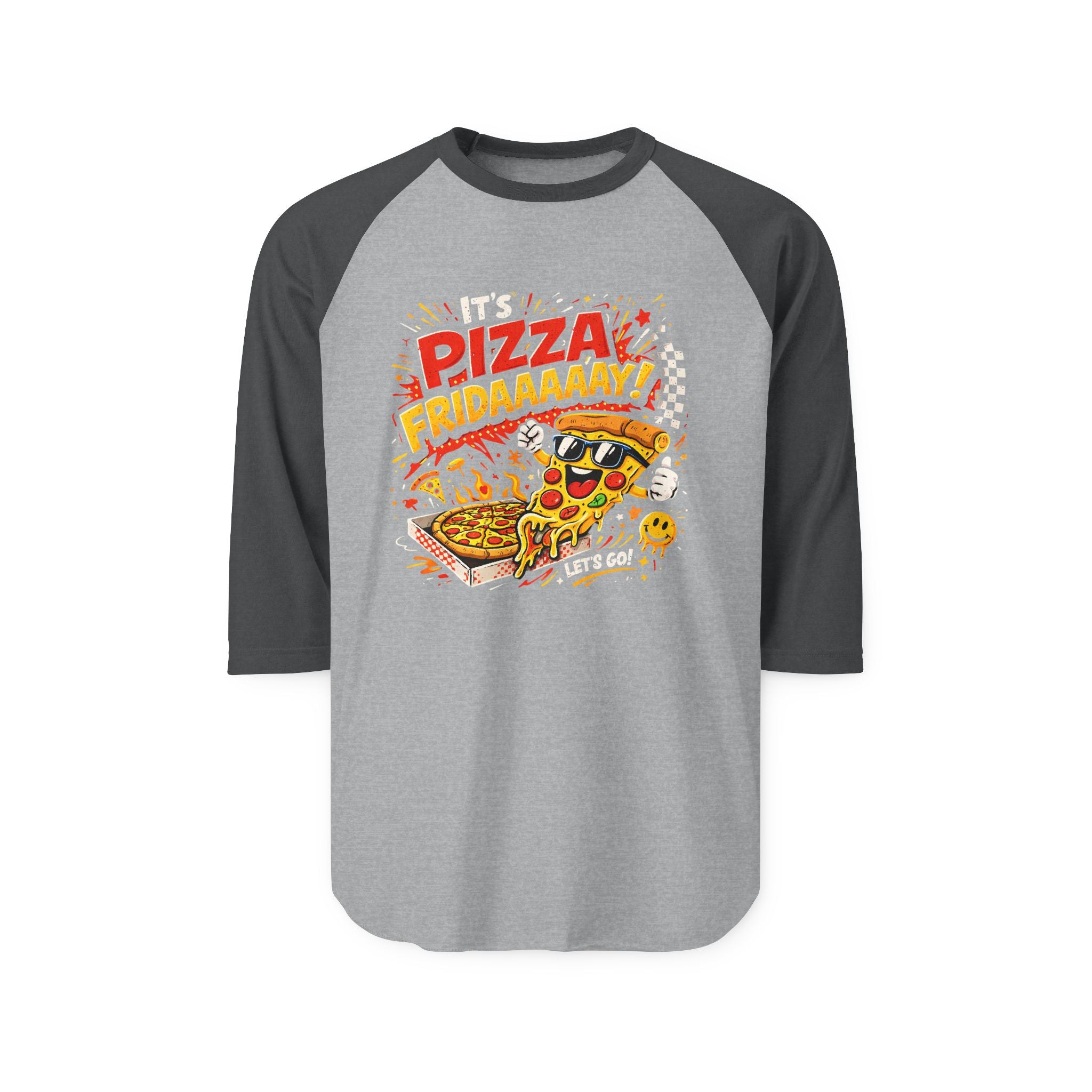 Unisex Three-Quarter Sleeve Raglan Shirt