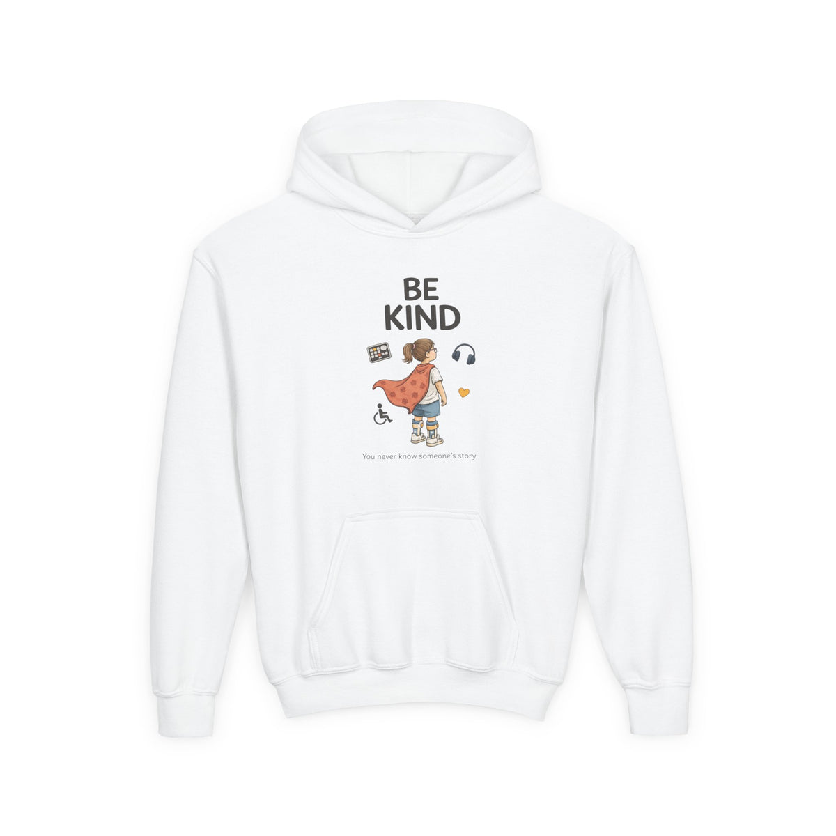 Youth Heavy Blend Hooded Sweatshirt