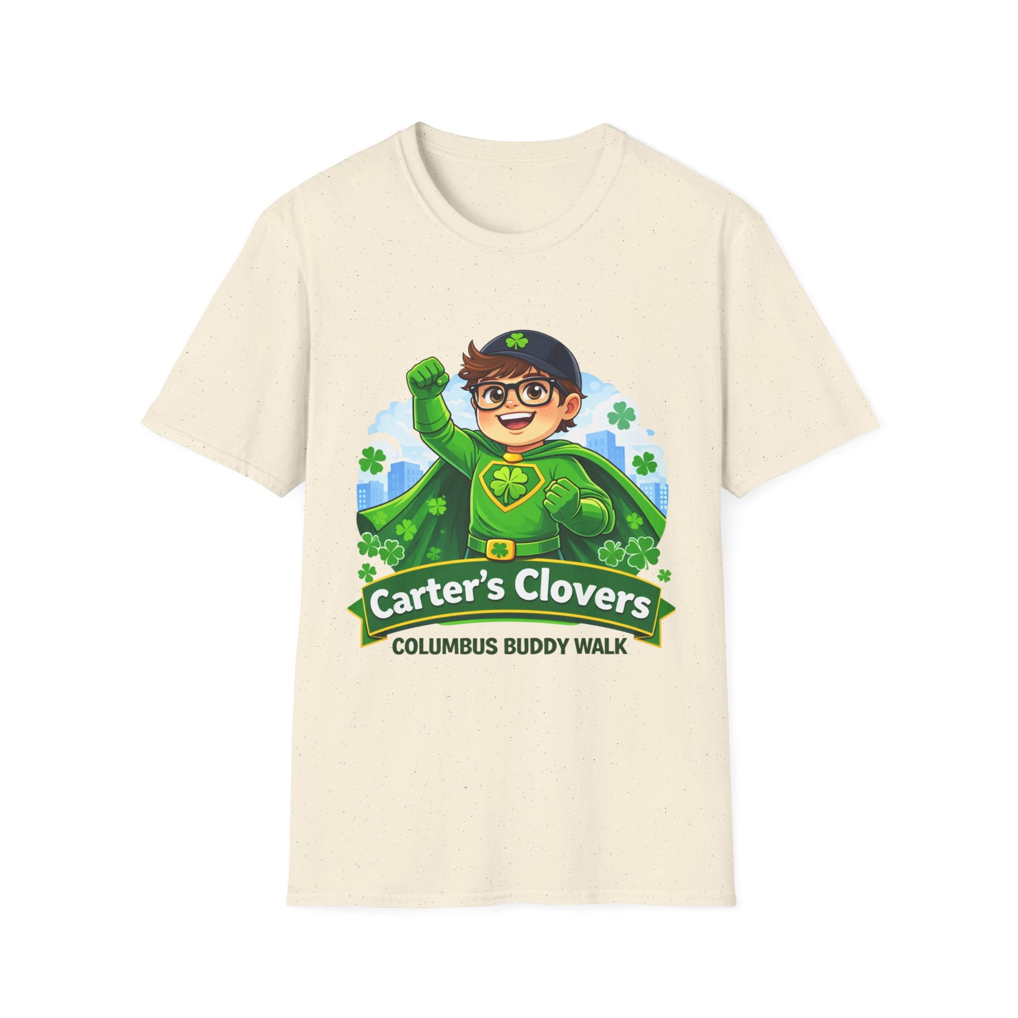 Lucky Support Tee — Buddy Walk Team Fundraiser T-Shirt