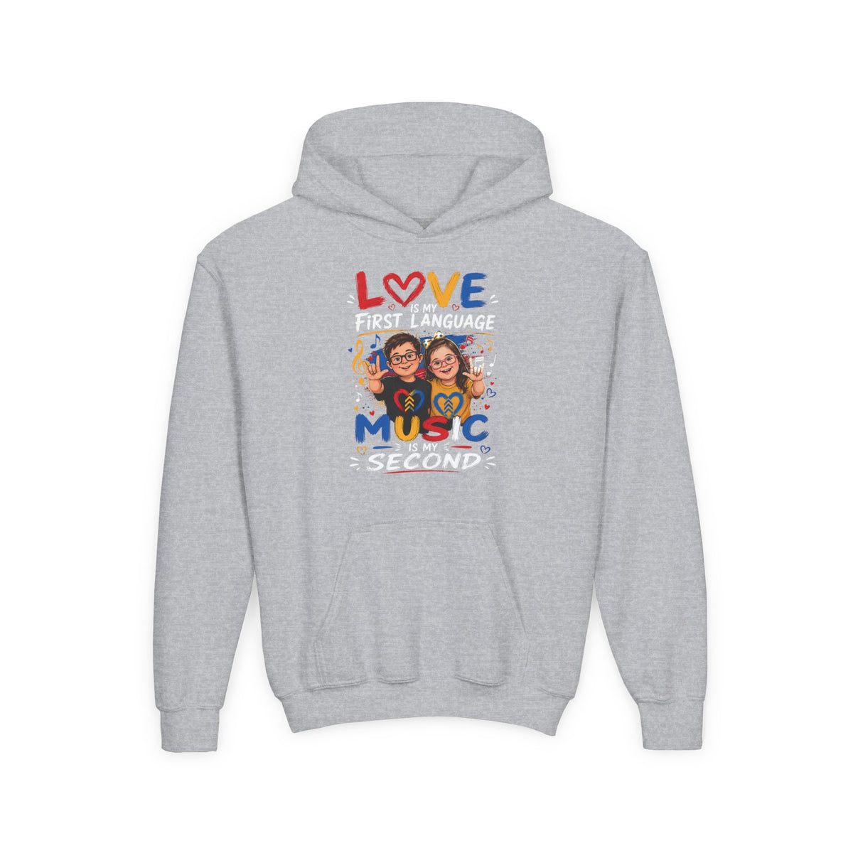Youth Heavy Blend Hooded Sweatshirt
