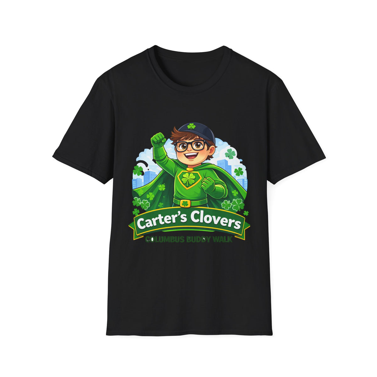 Lucky Support Tee — Buddy Walk Team Fundraiser T-Shirt