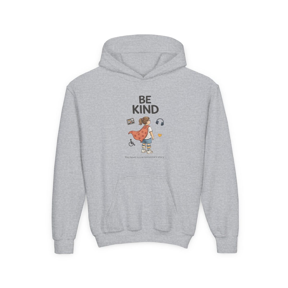 Youth Heavy Blend Hooded Sweatshirt