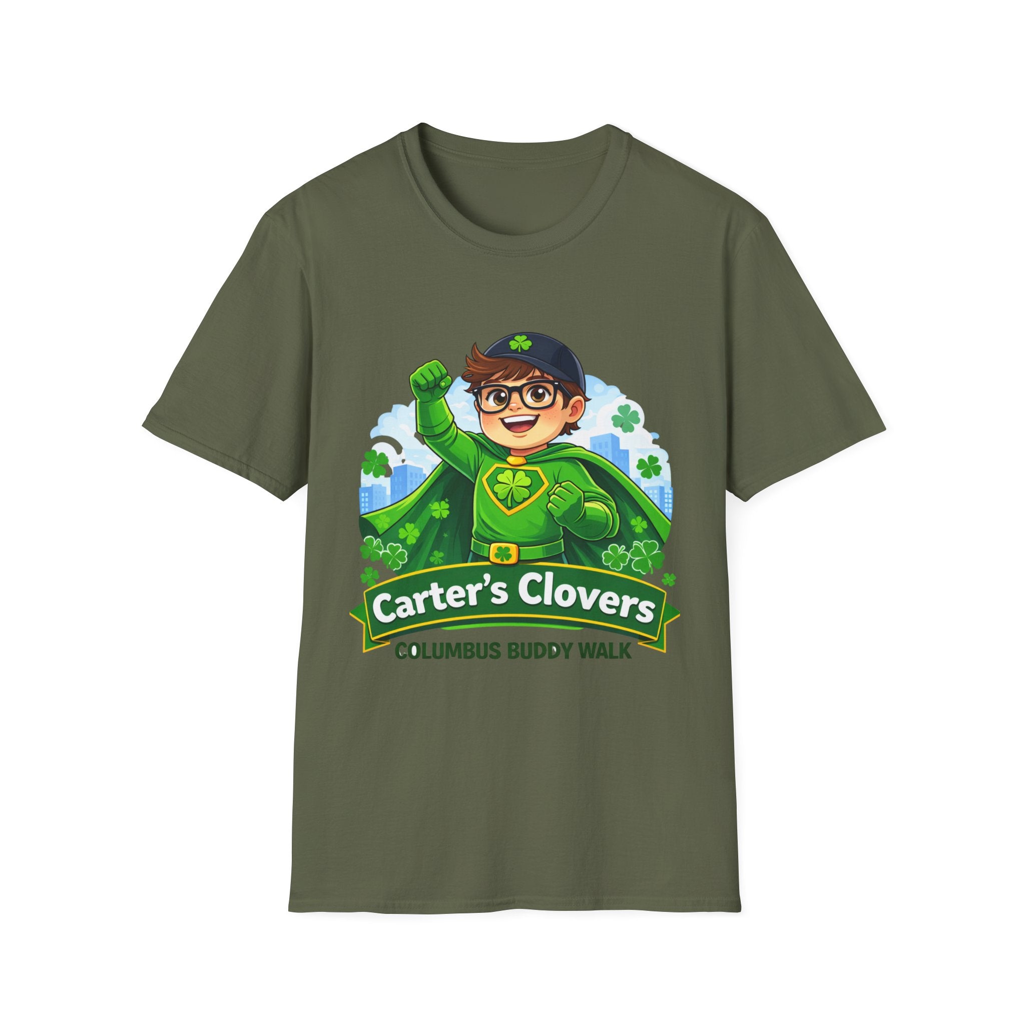 Lucky Support Tee — Buddy Walk Team Fundraiser T-Shirt