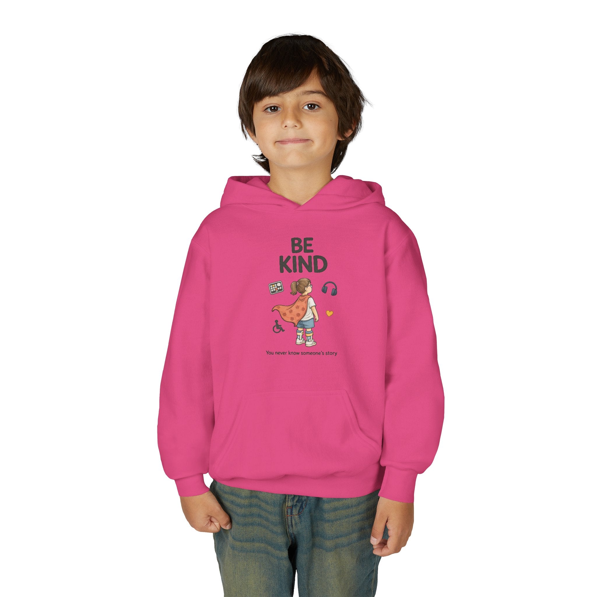 Youth Heavy Blend Hooded Sweatshirt